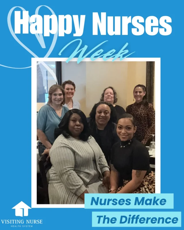 Happy Nurses Week! 
Celebrating this week the incredible dedication, compassion, and resilience of nurses here at Visiting Nurse | Hospice Atlanta and everywhere! 🌟🩺
Nurses are the backbone of healthcare, providing unwavering support and care to patients and their families. In 2025, we continue to recognize the vital role they play in our communities and their commitment to improving lives. Let's take a moment to express our gratitude and appreciation for these healthcare heroes. 

Join us in celebrating Nurses Week by sharing a story of a nurse who has inspired you or by simply saying “thank you” to a nurse who has made a difference in your life.

Thank You For All You Do!! Happy Nurses Week! 💙🏥 #nursesweek2025#healthcareheroes#ThankYouNurses#visitingnursehealthsystem#hospiceatlanta