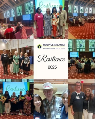 We want to extend our heartfelt thanks to everyone who joined us last Saturday for Hospice Atlanta's 3rd Annual Resilience bereavement event. Whether you came to listen, speak, or simply be present, your participation helped create a space of healing, support, and strength.

A special thank you to our incredible speakers, who so generously shared their stories, insights, and compassion. Your words touched many and reminded us all that even in grief, we are not alone.

To every attendee — your presence was powerful. Thank you for showing up for yourselves, and for each other. Together, we honored our losses and found comfort in community. Thank you to our gracious volunteers and staff who supported the event operations. Let’s continue to walk this path together. 💛

 #ResilienceEvent #GriefSupport #ThankYou #HealingTogether #hospiceatlanta #visitingnursehealthsystem